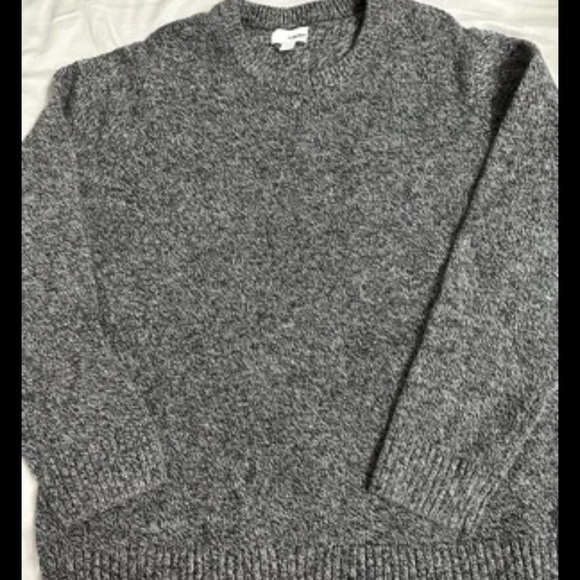 Sonoma Other - Sonoma Gray Crewneck Sweater with Ribbed Detailing